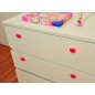 S H117-36A51V2 Buton inimioara roz